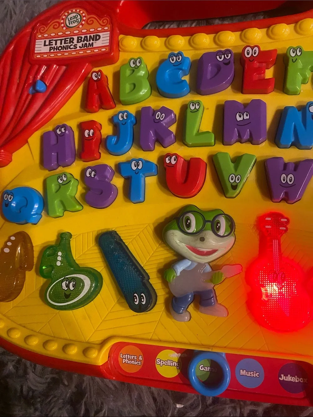 Leapfrog Letter Band Phonics Jam Educational Leaning Toy Kids Toddler ABC’s